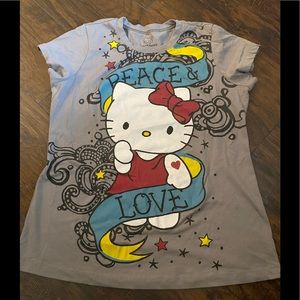 Sanrio Hello Kitty by Doe Peace and Love Shirt